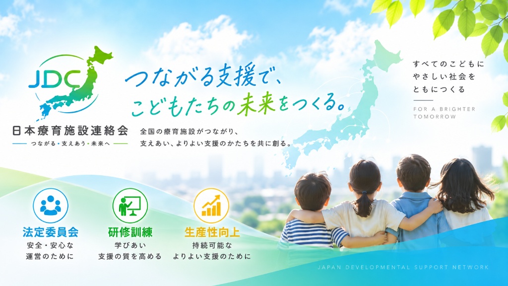JDC 日本療育施設連絡会 — つながる支援で、こどもたちの未来をつくる。